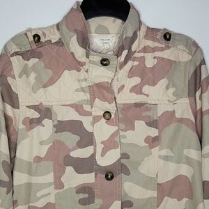 💰NWT! MAURICES ▪︎ WOMEN'S CAMOUFLAGE JEAN JACKET ▪︎ SIZE L